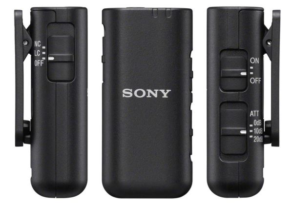 Анонсированы беспроводные микрофоны Sony ECM W3 и Sony ECM-S1 