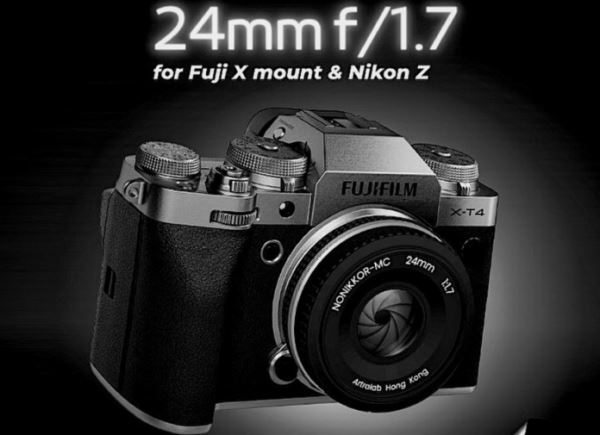 Ожидается анонс объектива ArtraLab Nonikkor 24mm F/1.7 для Nikon и Fuji
